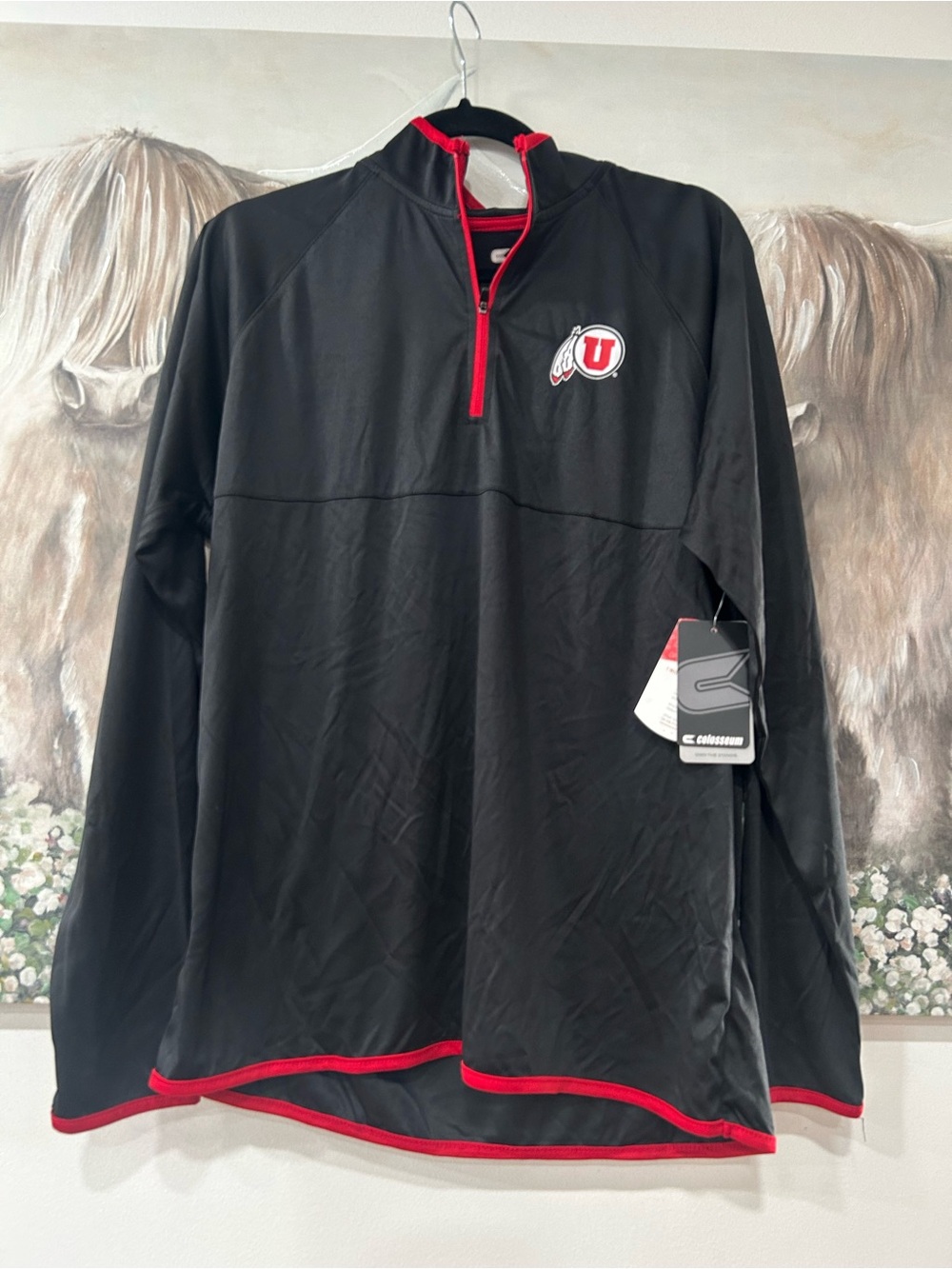 Men’s Colosseum Utah Utes quarter zip